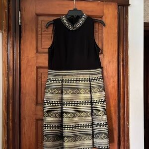 Vince Camuto High Neck Dress